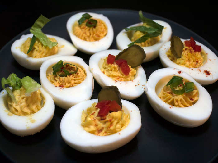 Overall, simple is best when it comes to deviled eggs.