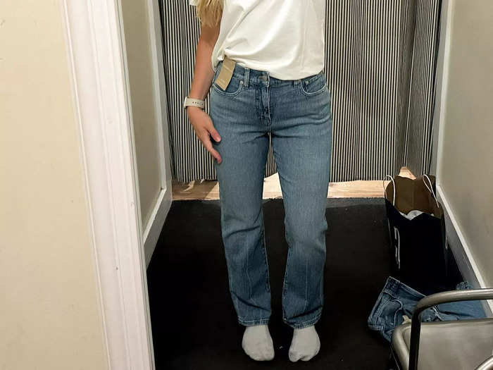 I found my favorite pair of jeans at Madewell.