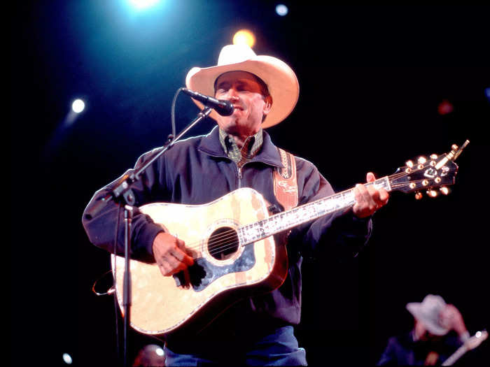 3. George Strait — 69.5 million units