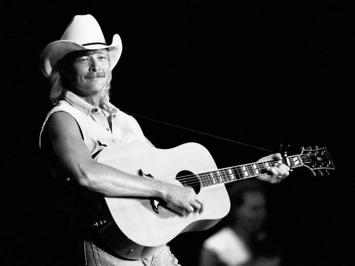 8. Alan Jackson — 44.5 million units