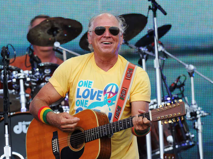 21. Jimmy Buffett — 23 million units