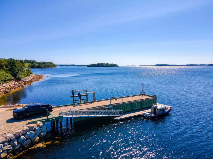 Fishing also provides another way to secure food without traveling to the mainland.