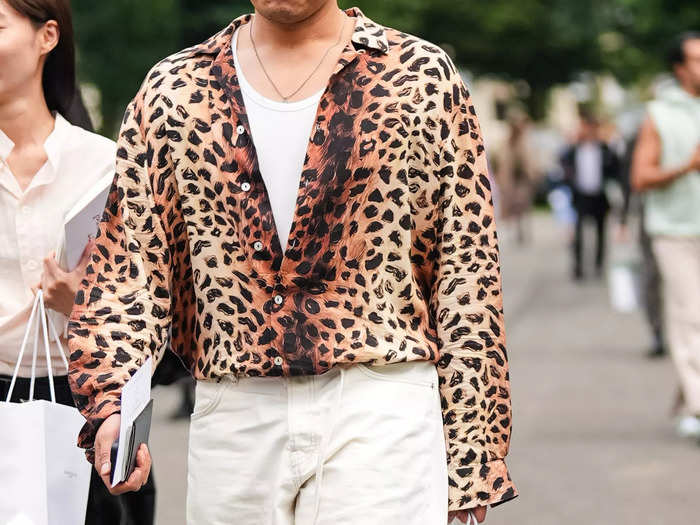 Cheetah and leopard prints are quickly going out of style. 