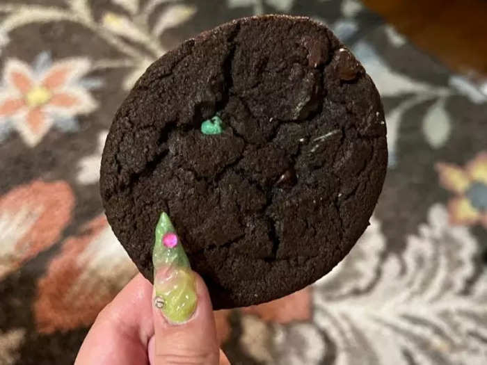 Double-chocolate mint is a perfect holiday cookie.