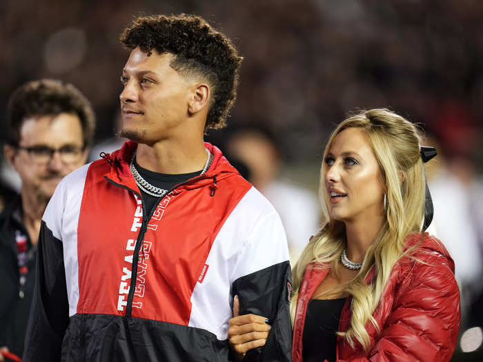 She and Patrick Mahomes got engaged on September 1, 2020.