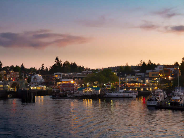 WASHINGTON: Homes in San Juan Island and Hunts Point