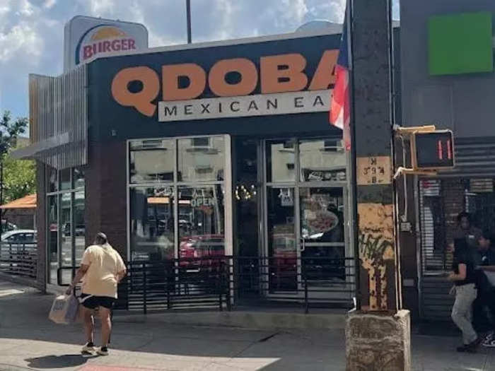 Qdoba had more ingredient options, which made ordering a little overwhelming.