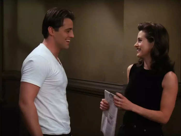 Monica and Joey were originally meant to end up together, but the actors