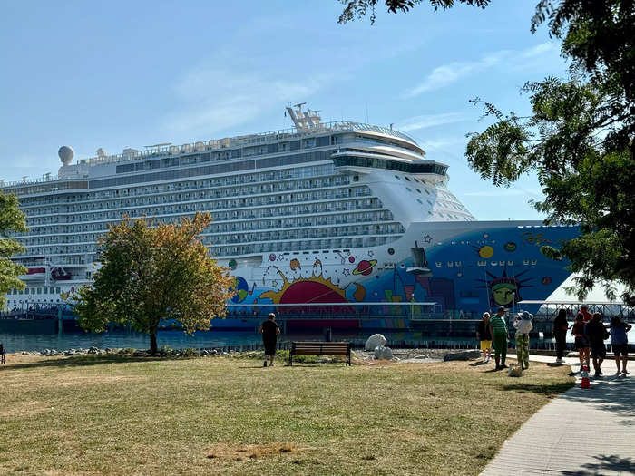 The giant Norwegian Breakaway was refurbished in 2020.