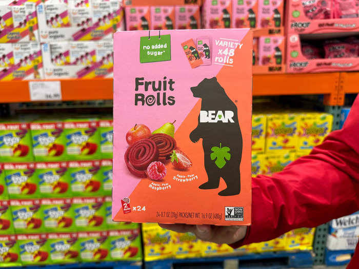 Bear fruit rolls are a dye-free must-have for my kids.