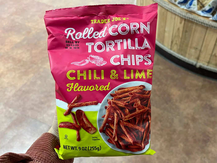 I like the chili-lime rolled-corn tortilla chips, but I need to pair them with yogurt.