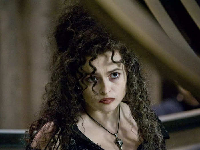 Helena Bonham Carter played Bellatrix Lestrange.