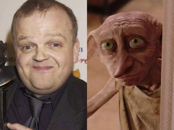 Dobby was voiced by Toby Jones.