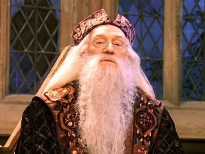 Albus Dumbledore was first played by Richard Harris.