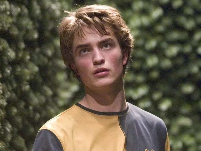 Cedric Diggory was played by Robert Pattinson.