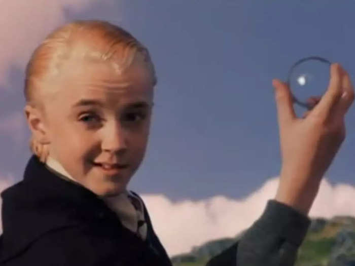 Draco Malfoy was played by Tom Felton.