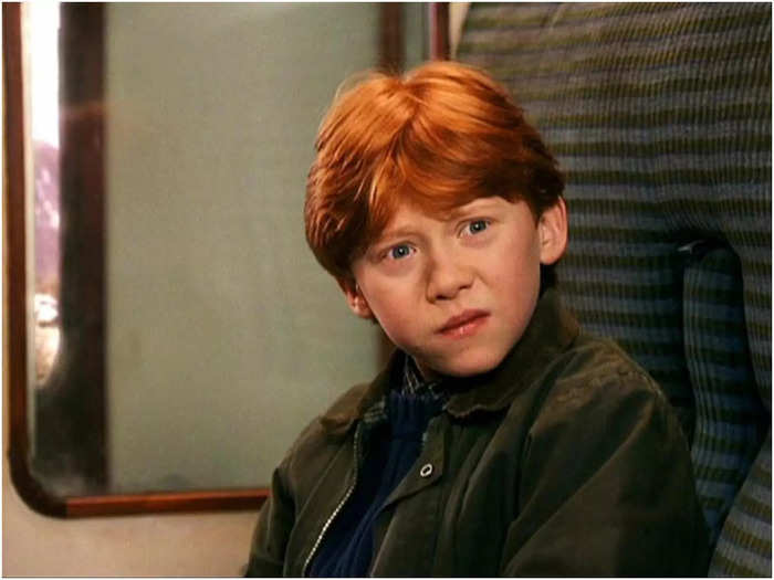 Rupert Grint played Ron Weasley.