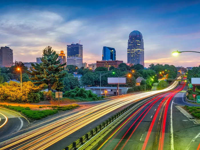 1. Winston Salem, North Carolina