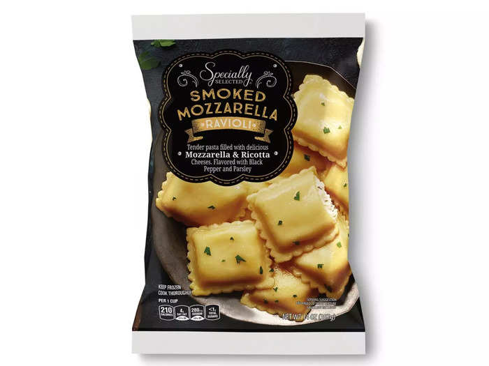 Upgrade pasta night with the Specially Selected smoked-mozzarella ravioli.