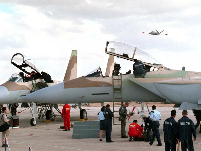 The first F-15I planes arrived in Israel in 1998.