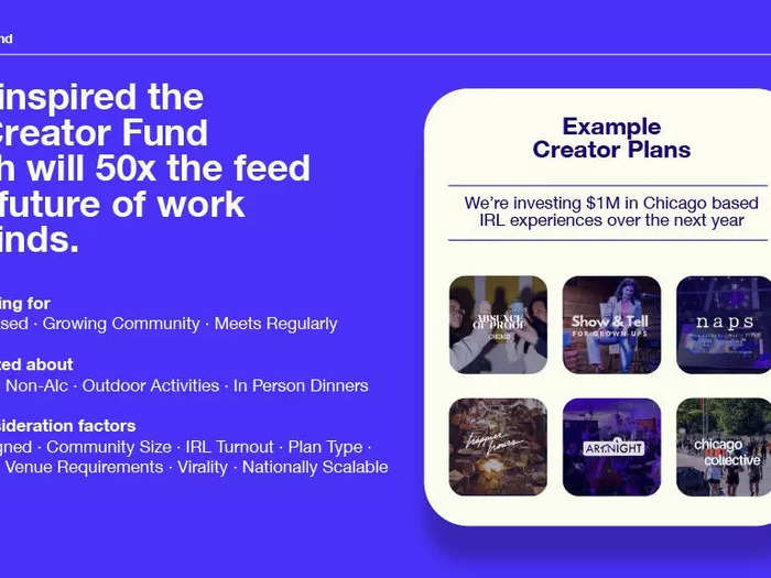 Pie launched a creator fund to help pay creators.