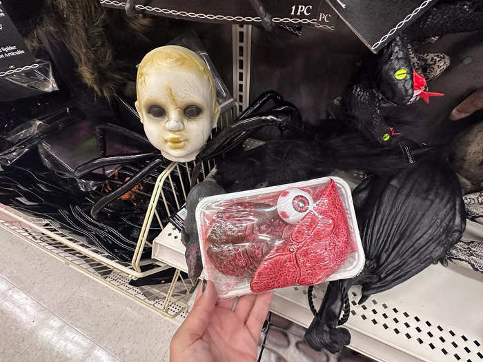 But Michaels is the place for you if you like true Halloween decor. 