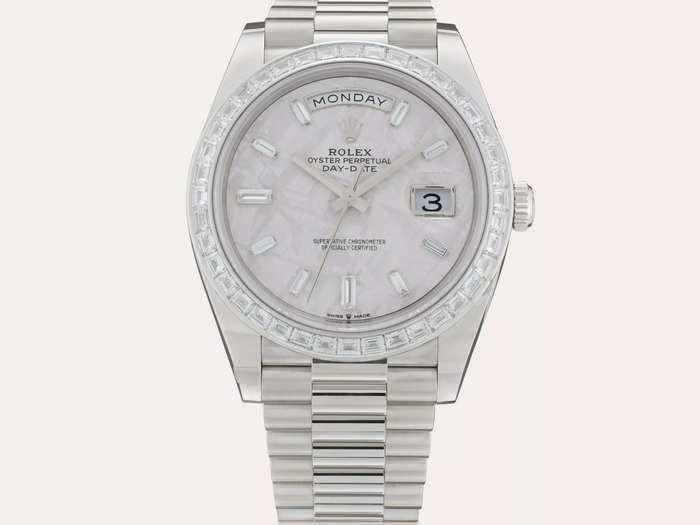 The Rolex Reference 228396TBR could fetch between $80,000 and $120,000 at auction.