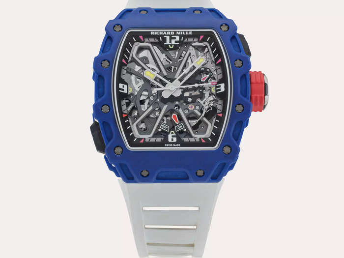 The Richard Mille 35-03 "Baby Nadal" could fetch between $300,000 and $500,000 at auction.