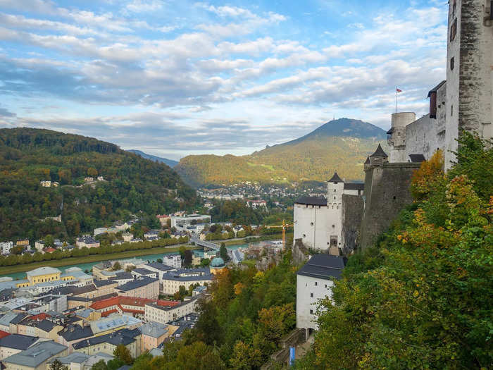 Salzburg is picturesque and full of history.