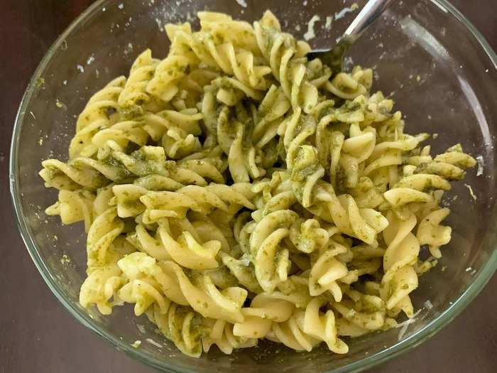 The pesto alla Genovese sauce was solid.