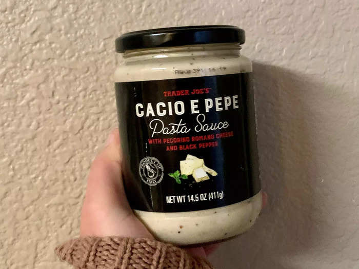 10. The cacio e pepe wasn