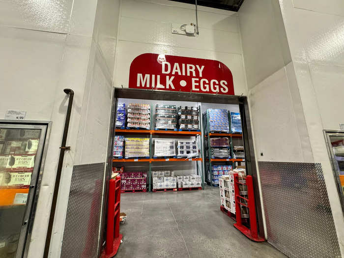 And the dairy, milk, and eggs room.