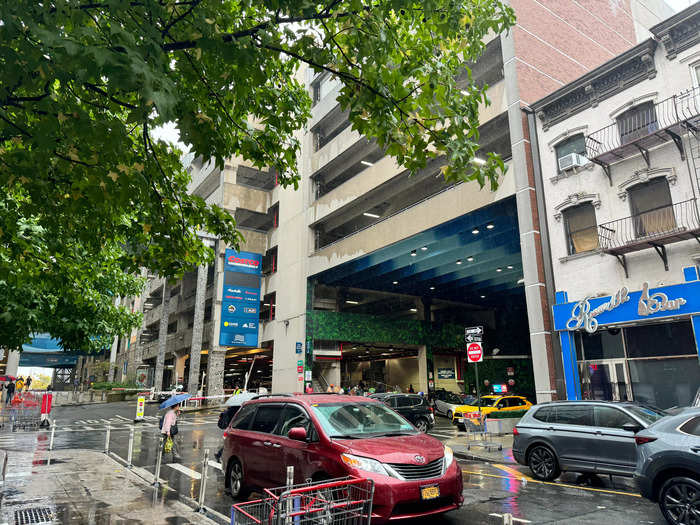 This Costco is located inside the East River Plaza, a shopping complex that opened in 2009.