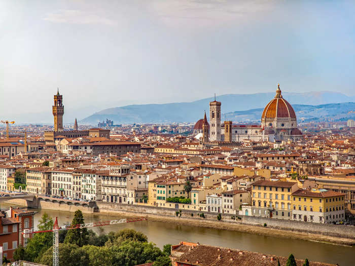 Italy earns another spot on my list because of how romantic Florence is.