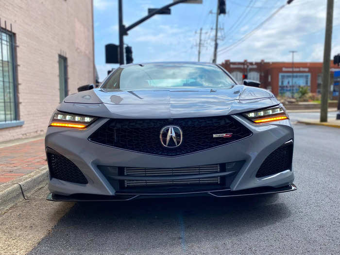 Acura made a couple of small revisions to the TLX