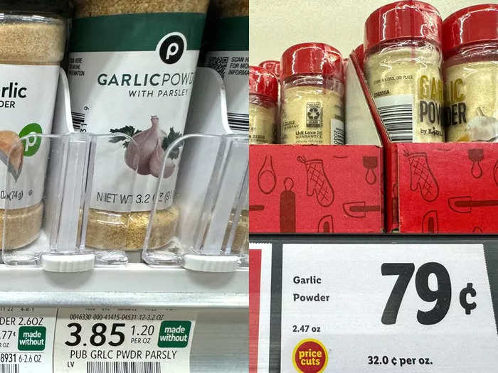 Even store-brand seasonings I found at Publix couldn