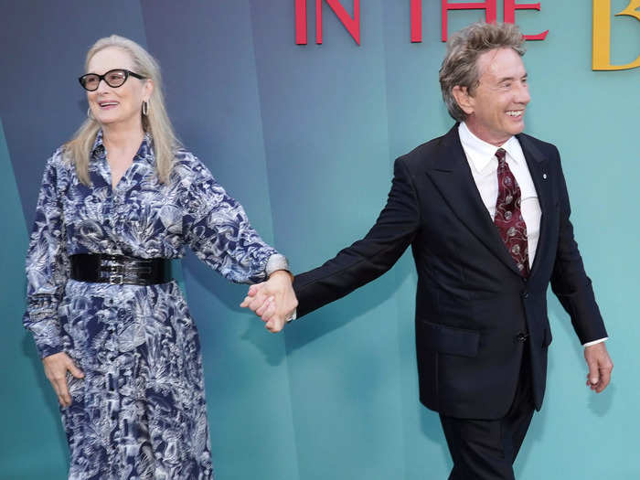 August 22, 2024: Streep and Short hold hands at the LA premiere of season four of "OMITB."