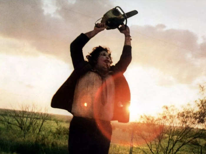 All Leatherface needed was a chainsaw to make his way into the Horror Film Villain Hall of Fame.