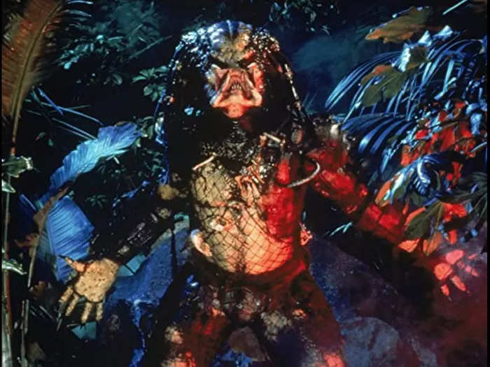 The Predator is another very scary, very deadly alien that kills its victims in gruesome ways.