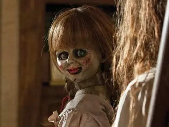 Annabelle, the demonic doll, plays a small part in "The Conjuring," but proved so frightening that she earned her own spin-off series.