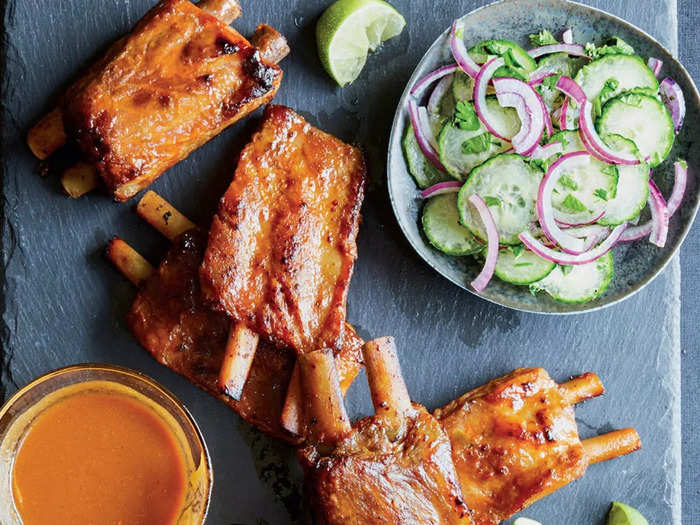 Ribs can also be made in a Crock-Pot.