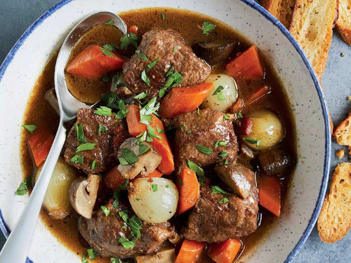 Stew is one of those slow-cooker meals where you can practically toss in the ingredients and walk away.