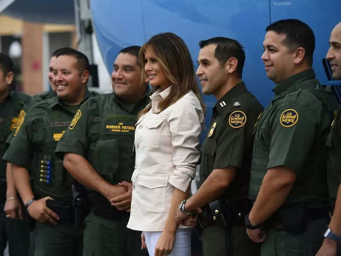 Melania Trump wrote that she urged her husband to end the family separation policy at the US border in 2018.