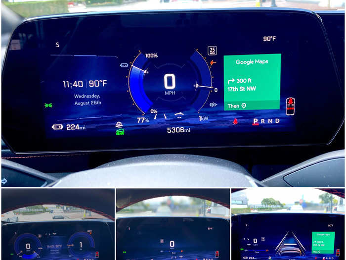 Configurable digital instrument display