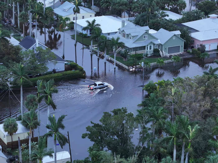 Now, all Floridians can do is wait for the waters to recede and assess the damage.