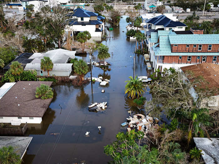 Hurricane Milton made landfall in southwest Florida on Wednesday as a Category 3 storm, then was downgraded to a Category 1.