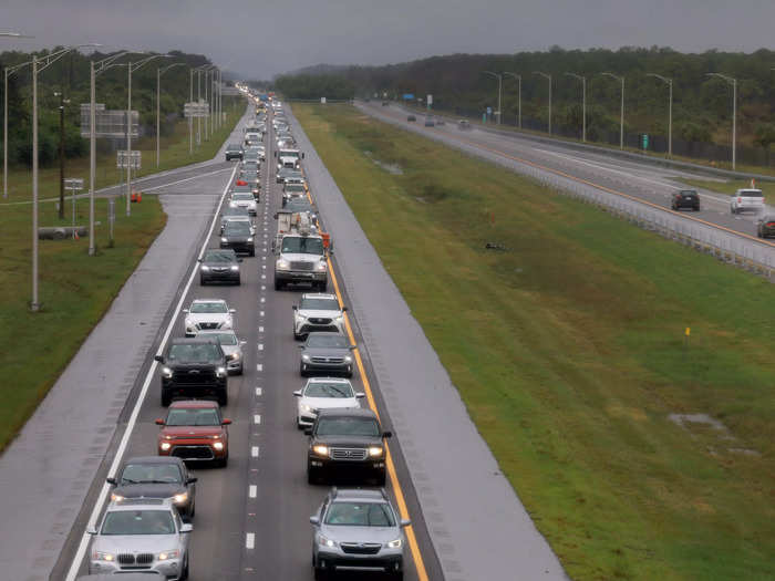 Millions of Florida residents were urged to evacuate ahead of Hurricane Milton