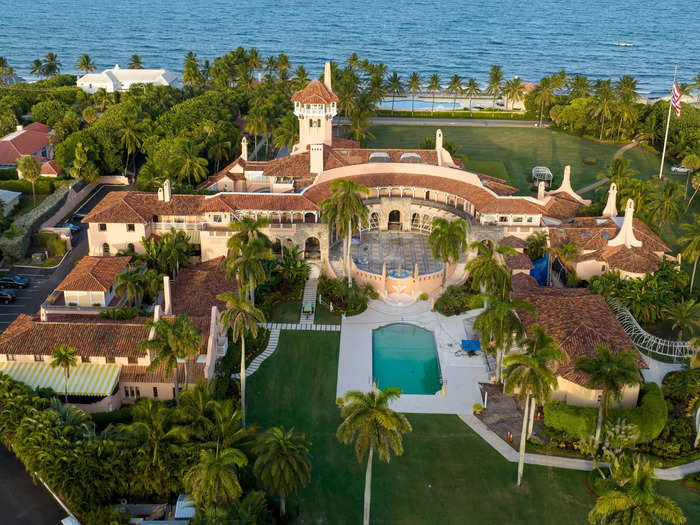 May 2022: Tiffany Trump and Boulos chose Mar-a-Lago as their wedding venue.