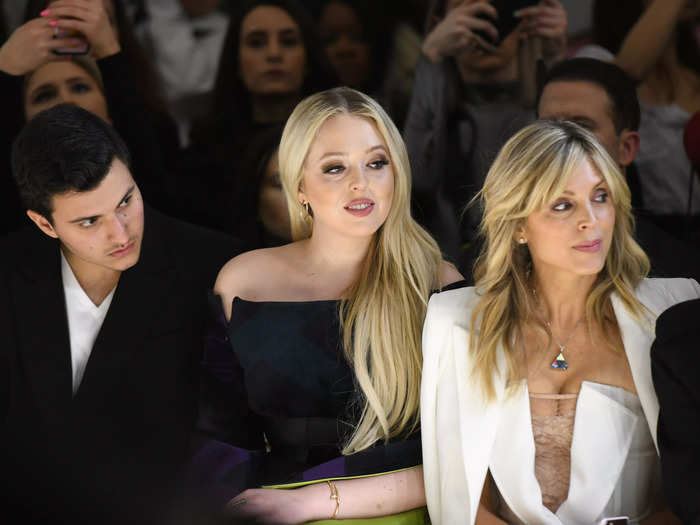 February 2019: They attended New York Fashion Week with Tiffany Trump