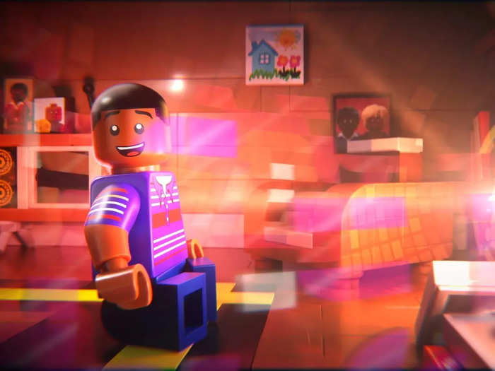 But the Lego animation doesn